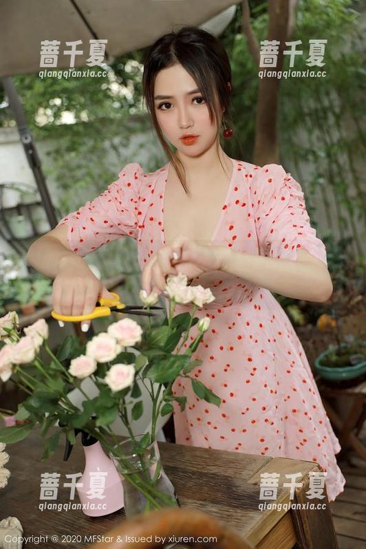 MFStar模范学院 - 终于看到了樱桃小犊子！全套甜心图片，敢不敢给个赞？