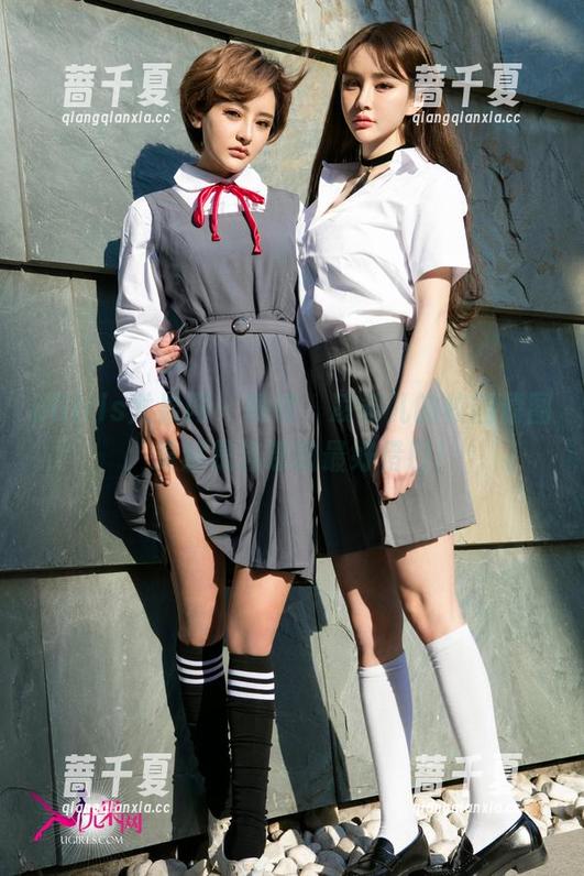 UGirls尤果网 - 啧啧，凌希儿的校园原图，果然是逃课的最好借口！