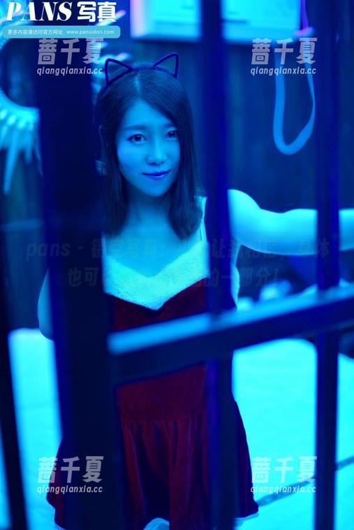pans - 镂空写真：小九让我相信，身体也可以是美术作品的一部分！