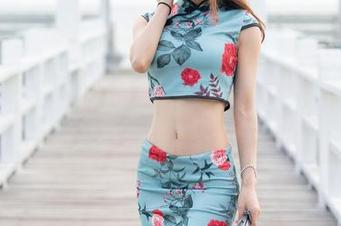 魅妍社 – 韩冰冰儿的最新水手服图集，至少我觉得眼睛还是开着的
